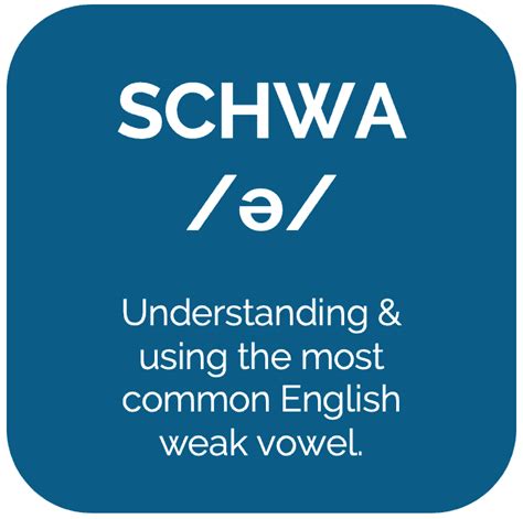 szwa|Schwa Sound /ə/